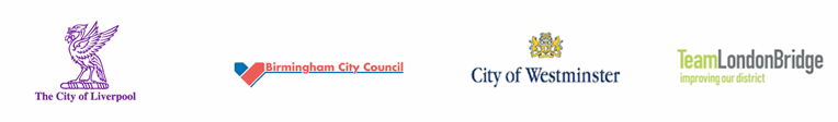 City of Liverpool, Birmingham City Council, City of Westminster, Team London Bridge